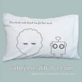 Funda de almohada 100% algodón hotel / home blanco